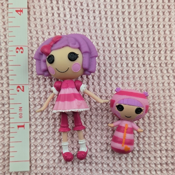 lalaloopsy Other - Pillow Featherbed And Blanket Sister Pack Mini Lalaloopsy Littles 3 Inch Dolls